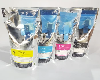 

T7412 T7413 T7414 T741X Original Dye Sublimation ink for SC-F6070 6000 7100 9200 F Series Printer Aluminum Foil Bag 1000ml