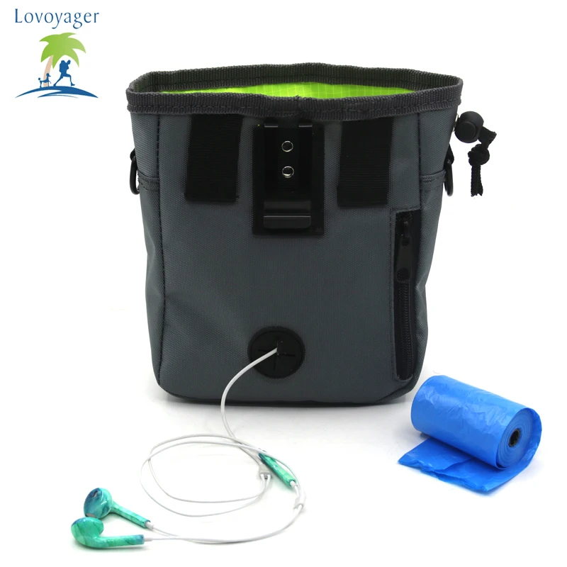 Lovoyager, сумка для собак, сумка для тренировок, сумка для игрушек, сумка для мусора, сумка-дозатор, регулируемый пояс на талию и плечо