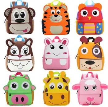 

Cute Kid Toddler School Bags Backpack Kindergarten Schoolbag 3D Cartoon Animal Bag