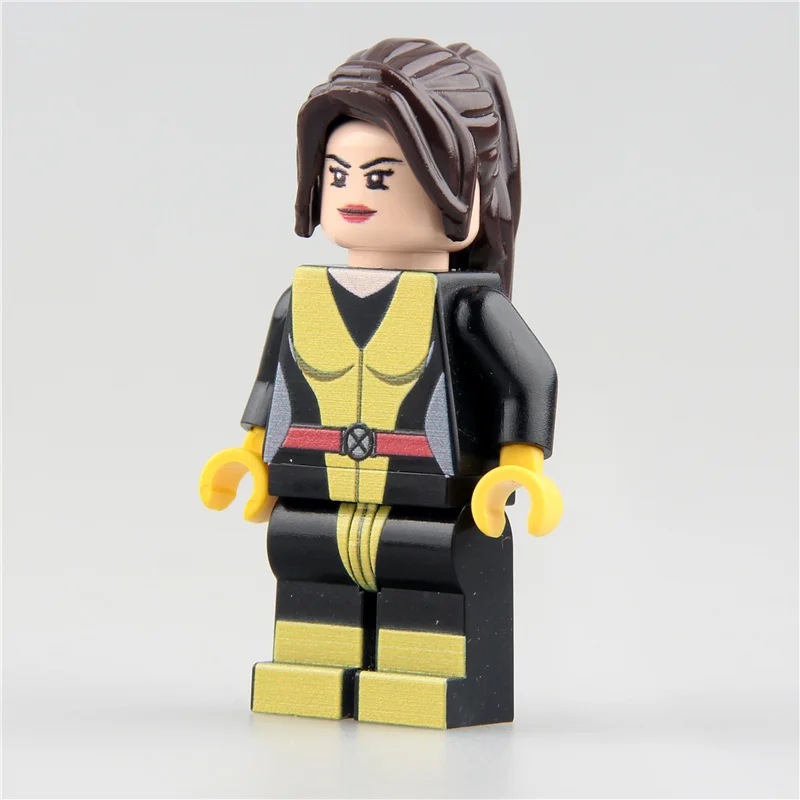

SingleSale X-MEN Apocalypse Shadowcat Rogue Sabretooth MARVEL SUPER HEROES minifig Assemble Model Building Blocks Kids Toys