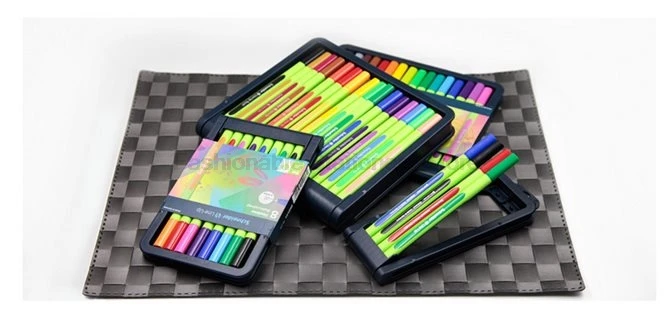 Schneider Line-up 0,4 мм многоцветная волоконная игольчатая ручка 32 цвета/набор школьных офисных принадлежностей оптом