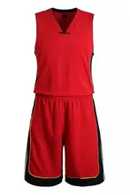 Blank Basketball Suit Team Name Logo Custom Usa Basketball Throwback Cheap Sleeveless Basketball Uniforms Red DIY