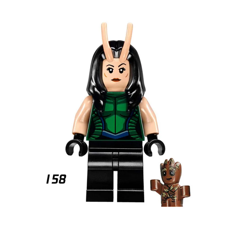 

Single Sale Super Heroes Star Wars 158 Mantis Model Mini Building Blocks Figure Bricks Toys kids gifts