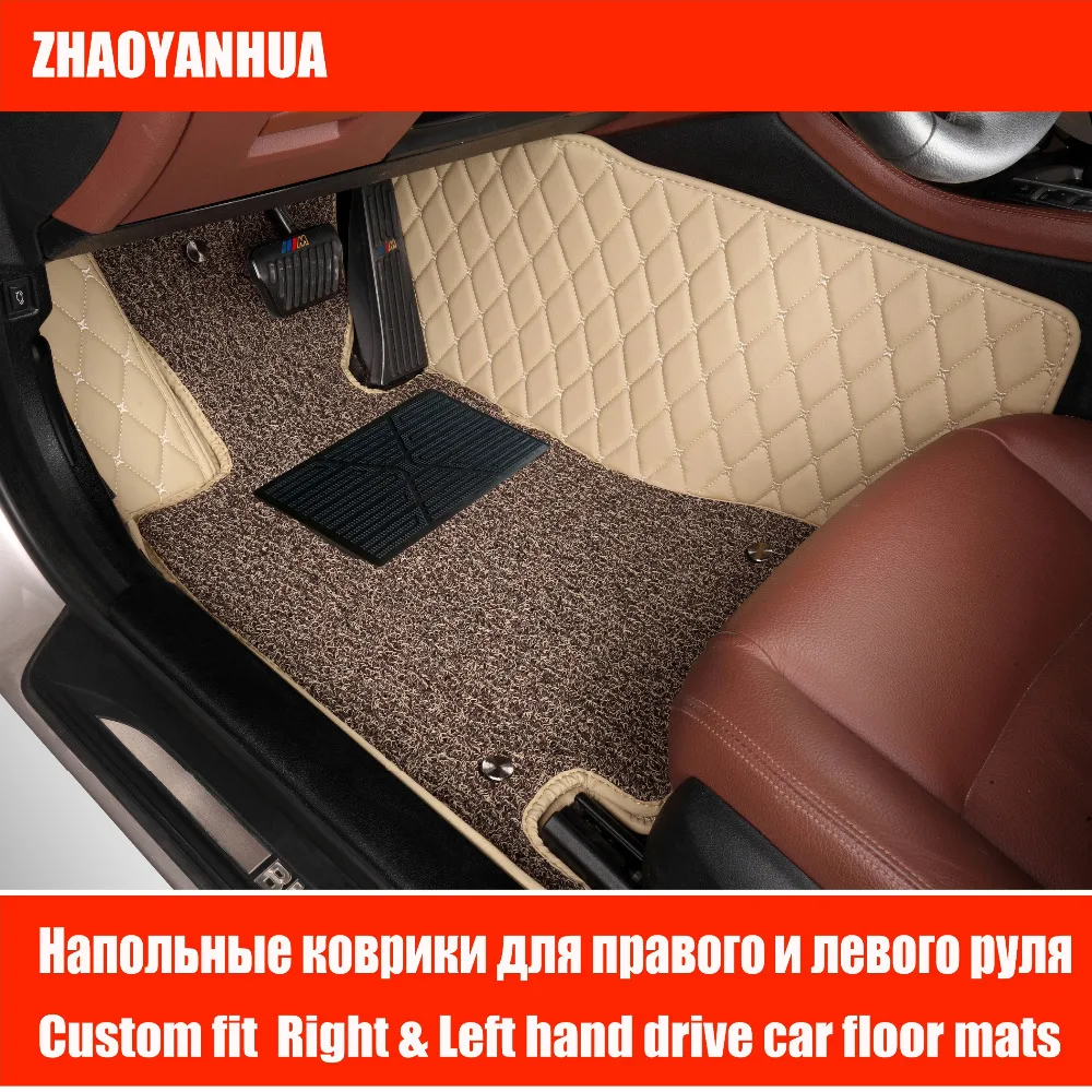 Custom car floor mats for Hyundai ix25 ix35 Tucson Santa Fe Sonata