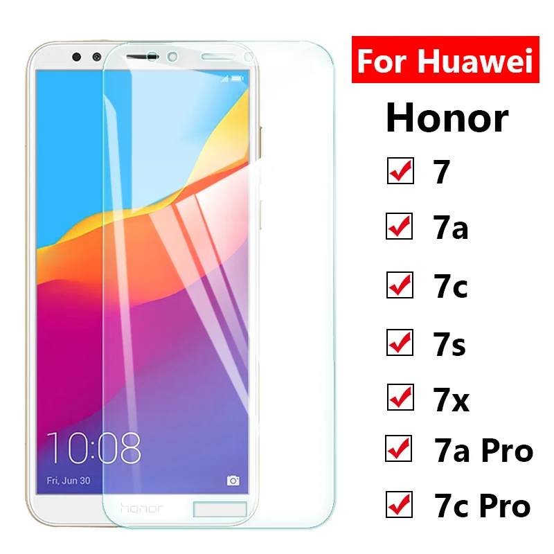 Защитное стекло для huawei honor 7a 7c pro 7 x фотоаппаратов моментальной печати s