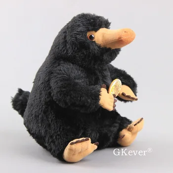 

Wholesale 30 Pcs/lot Fantastic Beasts and Where to Find Them Niffler Plush Toy Fluffy Black Duckbills Cute Soft Dolls 8'' 20 cm