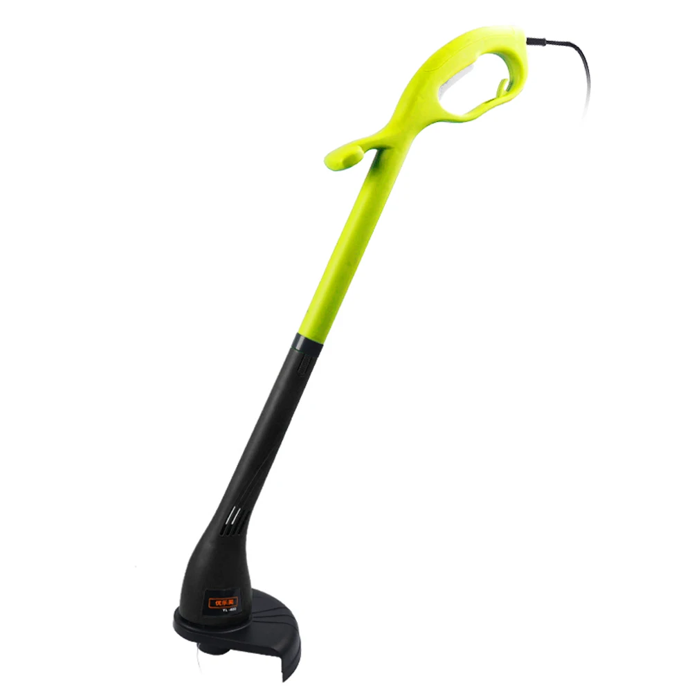 

Household Portable 400W Folding Electric Lawn Mower 12500r/min Garden Home Trimming Weeder Machine for Gardening Green