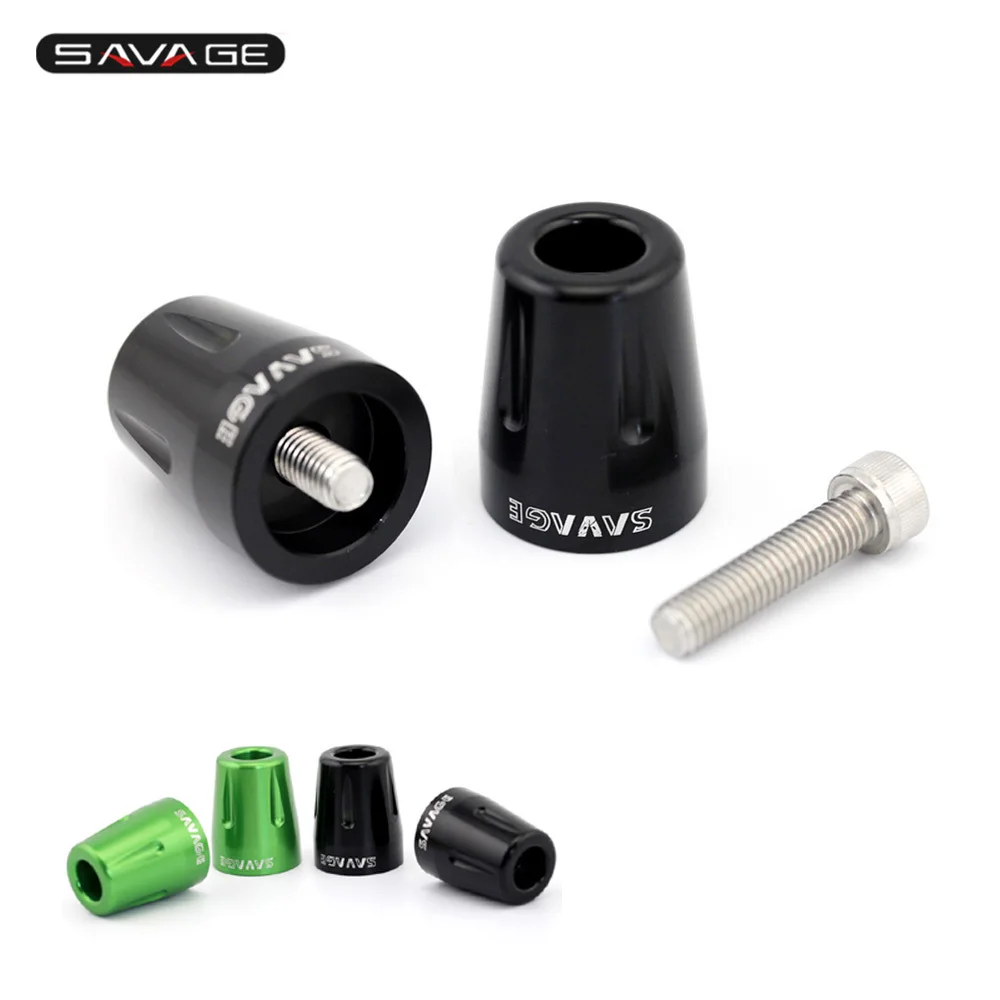 

For KAWASAKI EX250R NINJA 300 600R ZX-11 GPZ1100 ZZR1200 ZRX 1100/1200R Handlebar Grips Bar Ends Slider Motorcycle Accessories