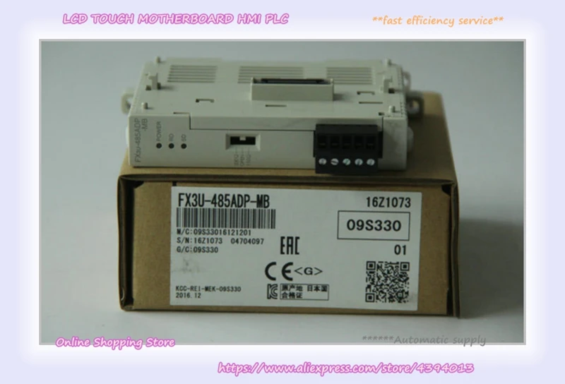Nova Plc Módulo Fx3u-485adp-mb Fx3u-232adp-mb Fx3u-2hsy-adp Fx3u-4hsx-adp Fx3u-1psu-5v