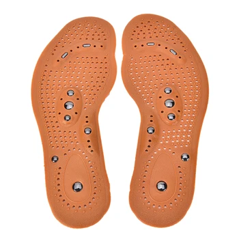 

Magnetic Insoles Slimming Therapy for Weight Loss Massage Foot Care Shoes Mat Pad Brown Insole Wholesale Dropshipping