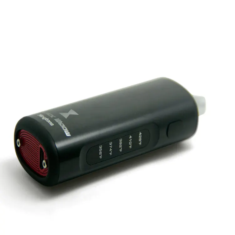 black window kingtons dry herb vaporizer e cigarette kit detail