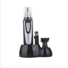 2 в 1 Лидер продаж триммер для волос в носу дома применение уха носа и лица Триммер для удаления волос maquiagem 50 шт