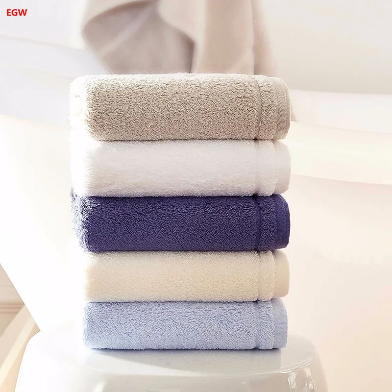 

3pcs/lot hotel towel set 100%cotton white face bath towel+ beach toalla 70*140cm bathroom towels adult playa serviette de plage