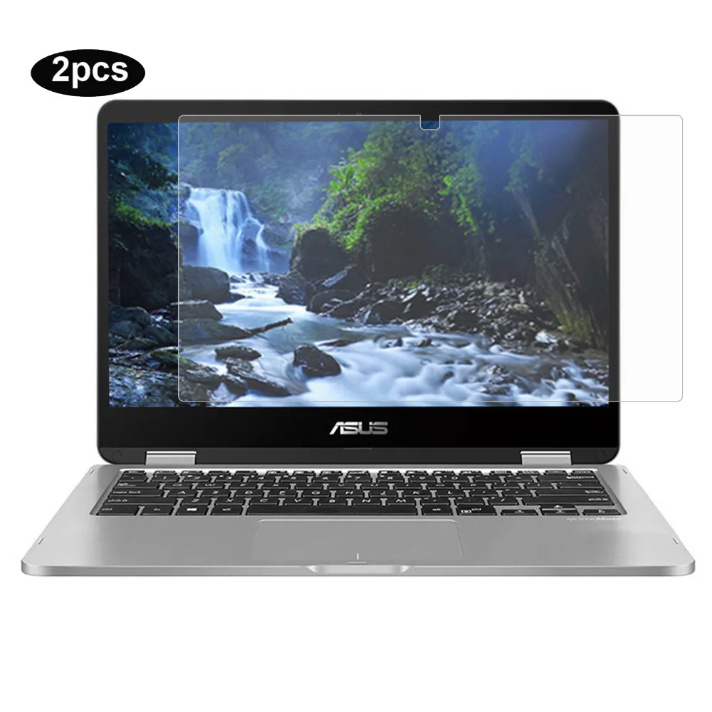 Cartinoe Экран протектор для Asus Vivobook флип 14 Tp401c Tp401n 14 дюймов Тетрадь, hd Crystal Clear ЖК-Экран гвардии пленка, 2 шт