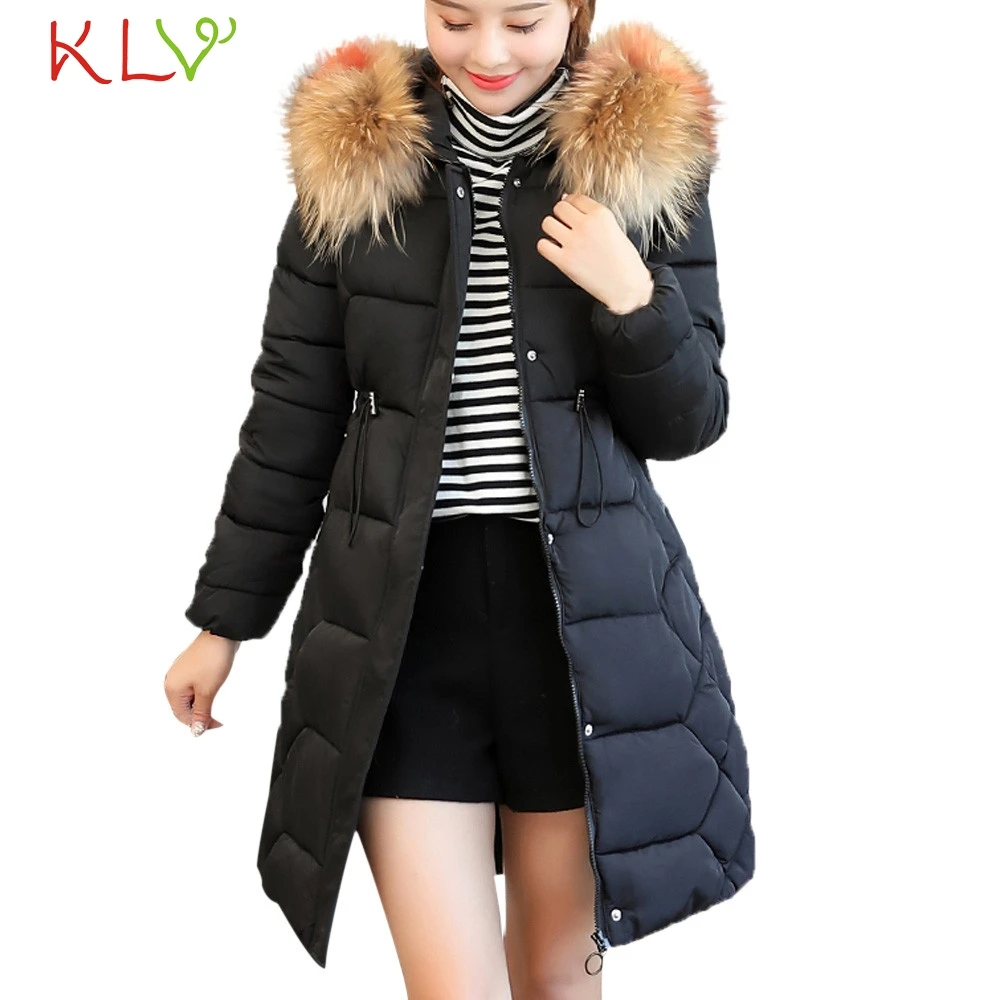 

Women Jacket Winter Thick Fur Cotton Parka Parka Warm Long 2018 Plus Size Ladies Chamarra Cazadora Mujer Coat For Girls 18Oct24