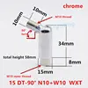 Lamp base adapter M10 M8 thread ceiling rose canopy connector E27 lamp socket adapter for wall lights led tube bulb chandeliers ► Photo 3/6