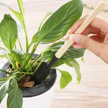 3 шт./компл. садовый деревянный ручной набор инструментов металлическая головка садовый инструмент мини Садоводство Лопата, грабли лопатки