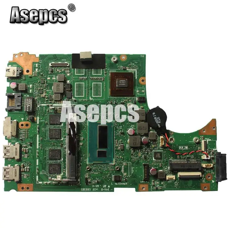 Asepcs S451LN материнская плата для ноутбука ASUS для ASUS S451 S451L V451 V451L S451LN S451LB тестовая оригинальная материнская плата I7 cpu