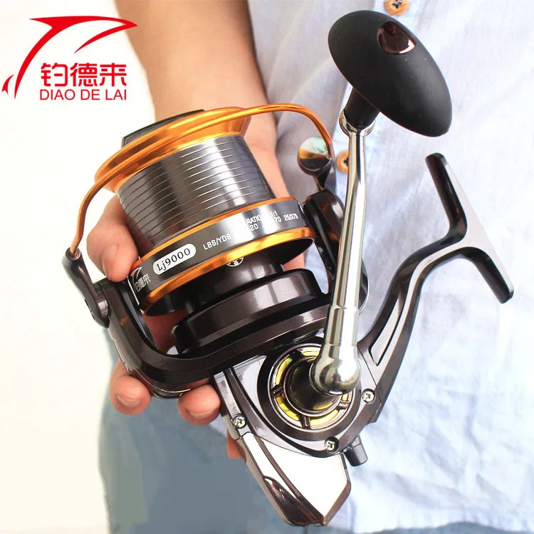 

FDDL Brand Full Metal 12+1BB3000-9000 Series Surf Spinning Fisihng Reels Big Game Salt Water High-Profile Upscale Aluminum Spool
