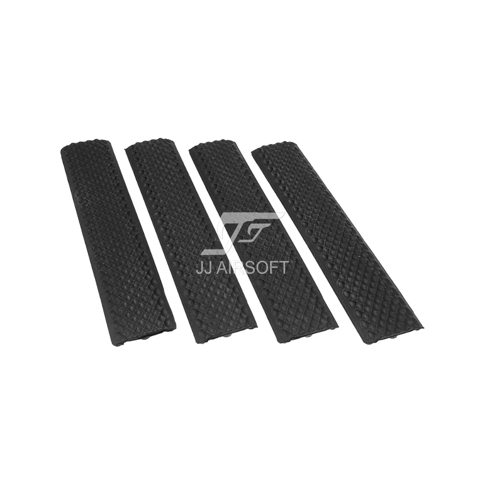 ACI Golfball-текстурированная KeyMod 6 дюйма резиновый железнодорожных Обложки (черный/коричневый)