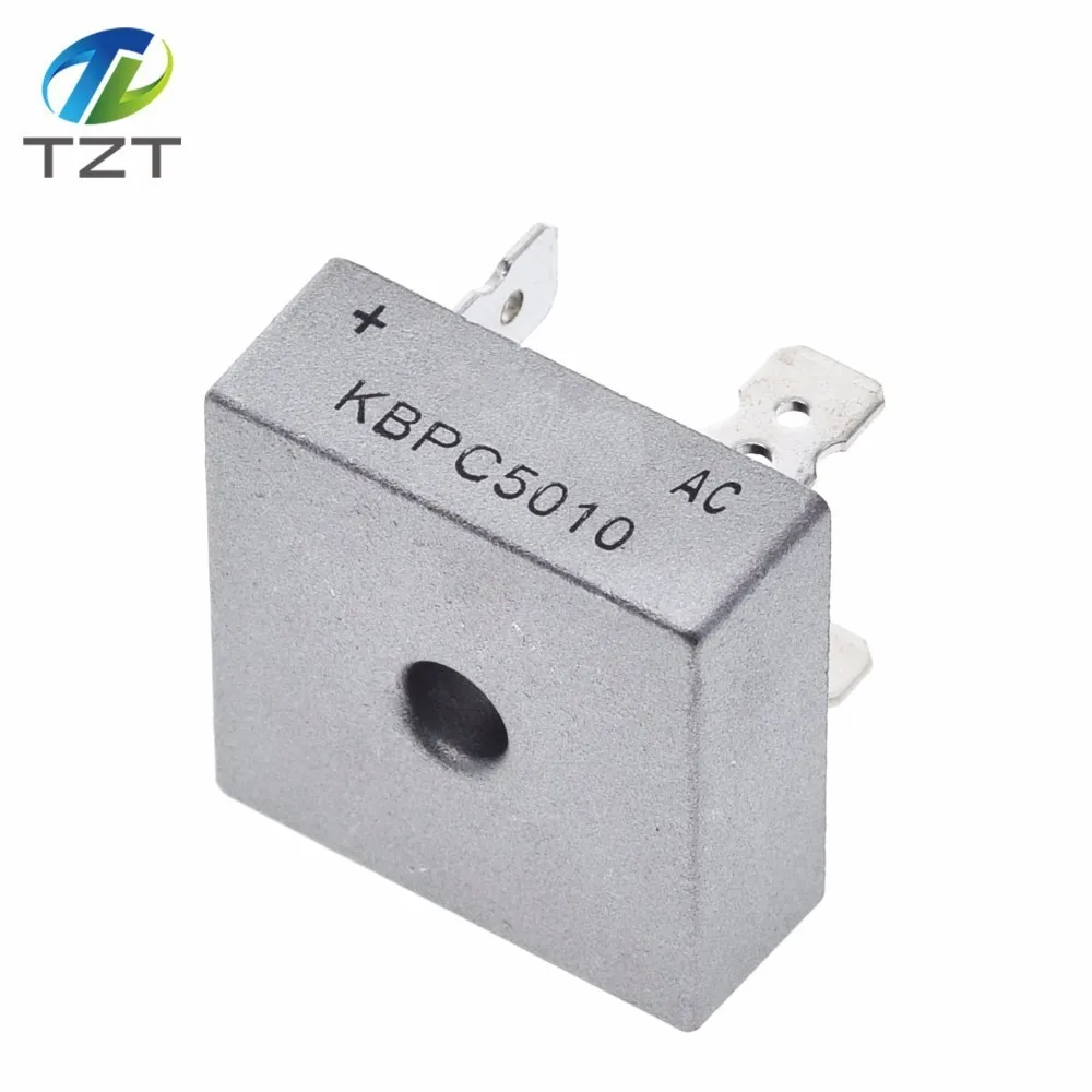 KBPC5010 Diode Bridge Rectifier 50A 1000V power rectifier electronica componentes diode bridge rectifier electrical rectifier diodes rectifier diodes