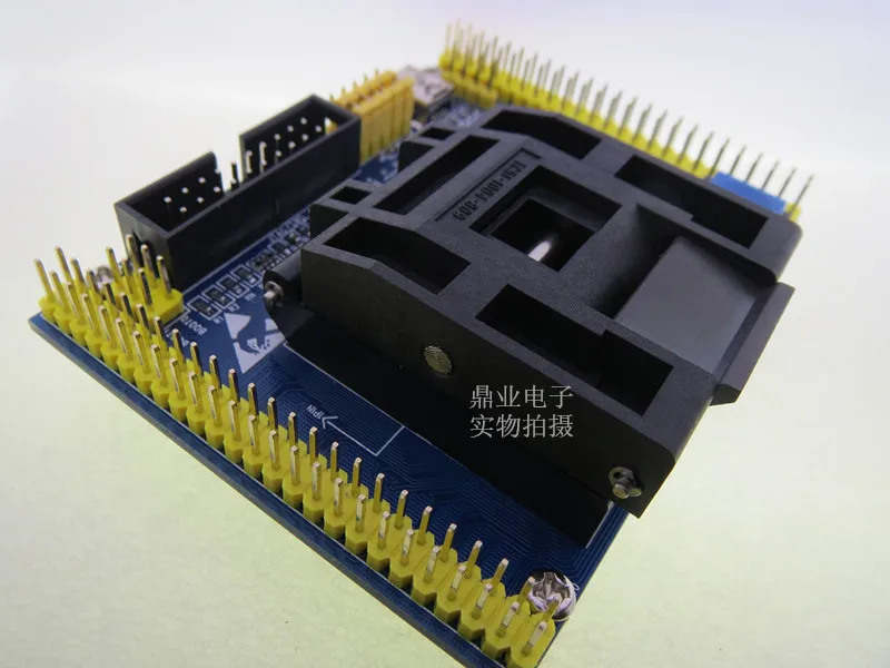 STM32F STM32L/103/151/407/105 YAMAICHI LQFP100 spacing 0.5mm  IC Burning seat Adapter testing seat Test Socket test bench network repair tool kit