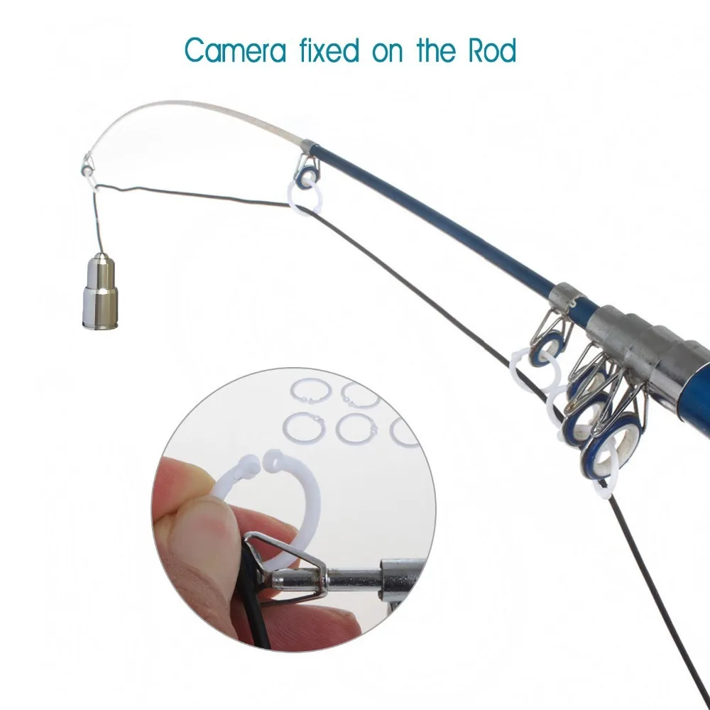 Inventor dos Peixes Câmera de Vídeo Subaquática de Pesca Lago de Pesca Syanspan Portátil Monitor Ip68 hd 1000tvl Noite Versão Ice - 9 Tft Lcd 16 SYANSPAN Inventor Dos Peixes Portátil Câmera De