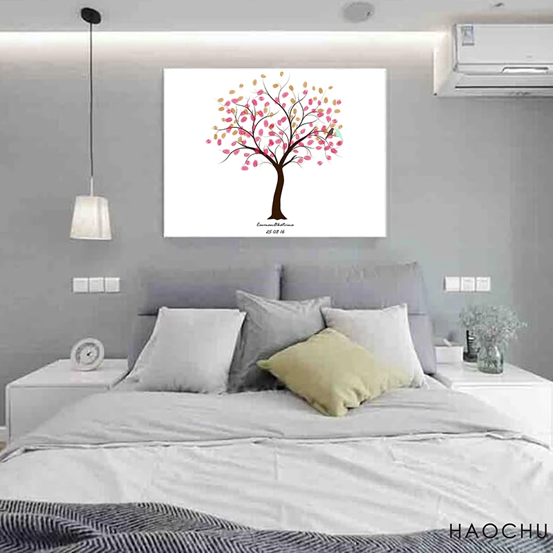 Romantic Pink Colorful Tree Concise Graceful Elegant Relaxed Artistic Wall Paintings Art Canvas Posters for Home Decorations Romantic Pink Colorful Tree Concise Graceful Elegant Relaxed Artistic Wall Paintings Art Canvas Posters for Home Decorations