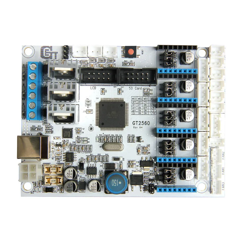 

Durable Quality GT2560 3D Printer Controller Board Compatible For Arduino Mega2560 Ultimaker