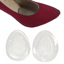 1 пара гель Силиконовый сифон стельки для обуви Высокий каблук эластичная Подушка силиконовая ортопедическая стелька-ступинатор колодки нескользящие вставки