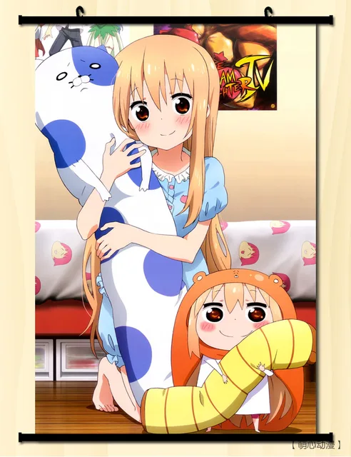 Japanese Anime Himouto Umaru Chan Doma Umaru Home Decor Wall Scroll Poster Decorative Pictures Painting Calligraphy Aliexpress