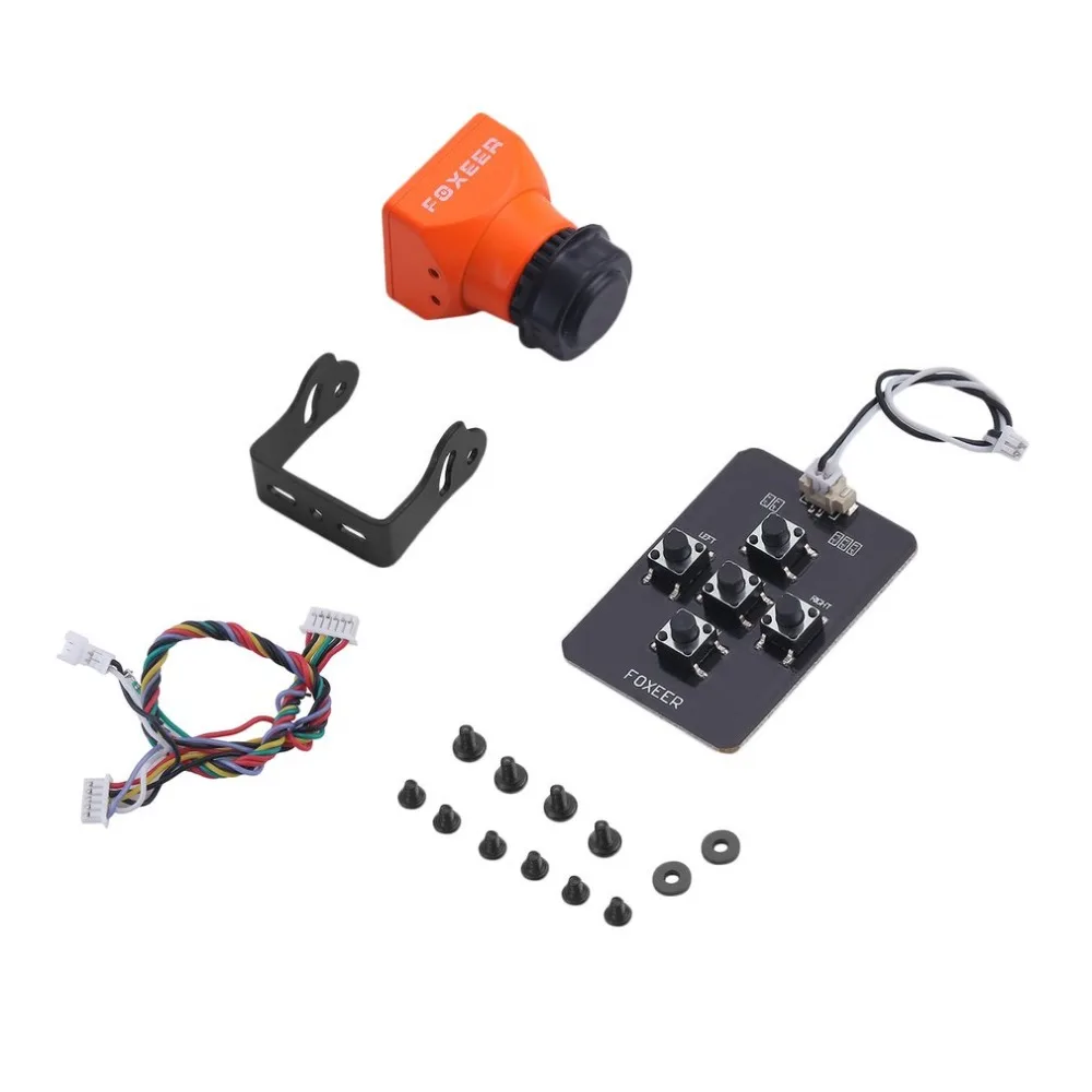 

1pcs Foxeer Arrow Micro FPV Camera 600TVL IR NTSC 2.1mm with OSD for RC Drones