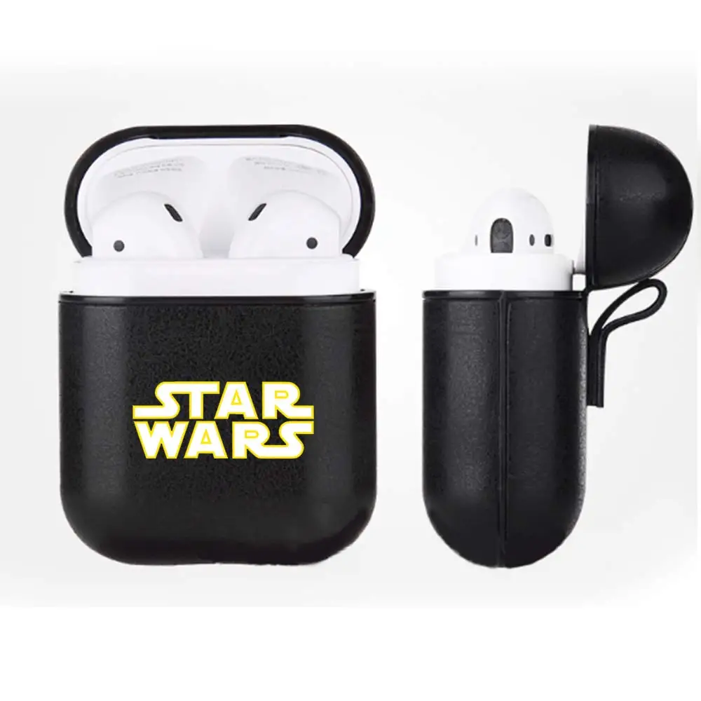 Star Wars мини Airpods чехол Беспроводная Bluetooth коробка для наушников защитная