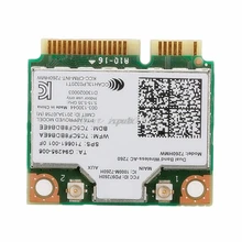 Для двухдиапазонной беспроводной-AC 7260HMW Mini PCI-E BT4.0 карты для Intel для hp SPS 710661-001 и Прямая поставка