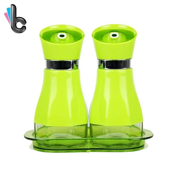 

2Pcs/set 320ml Glass Oiler Sesame Oil Vinegar Bottle Kitchen Tools Leak-proof Oil Bottles