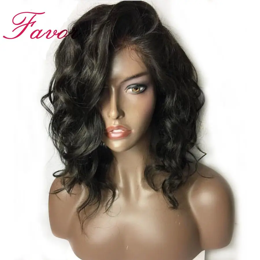 

Brazilian Body Wave 13X6 Deep Part Lace Front Wigs With Baby Hair Remy Human Hair Wigs 150% Density Black Pre Plucked Wigs Favor
