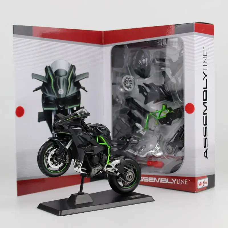 Maisto/1:12 весы/сборки игрушки модель мотоцикла/KAWASAKI Ninja H2R супер/нежный подарок игрушка/Развивающие Collection/для детей