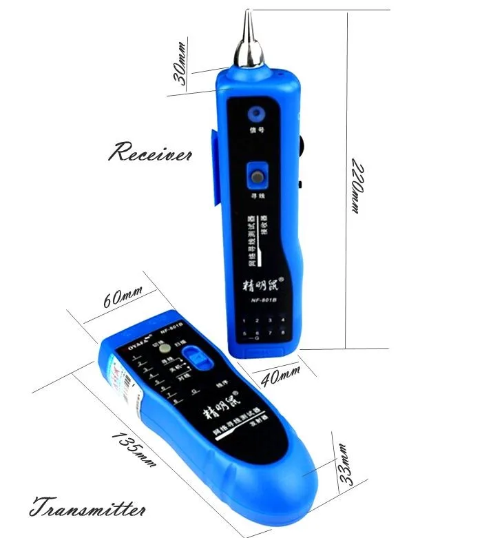 Тестер смарт-сети NF-801B. Устройство проверки сети, тестер связи