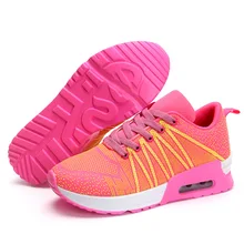 New 2016 Fashion Flats Women Trainers Breathable Sport Woman Shoes Casual Outdoor Walking Women Flats Zapatillas Mujer 663