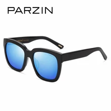PARZIN Brand Wayfarer Sunglasses Unisex Big Square Frame Polarized Glasses For Driver Quality Coating Anti-UV Sun Glasses New