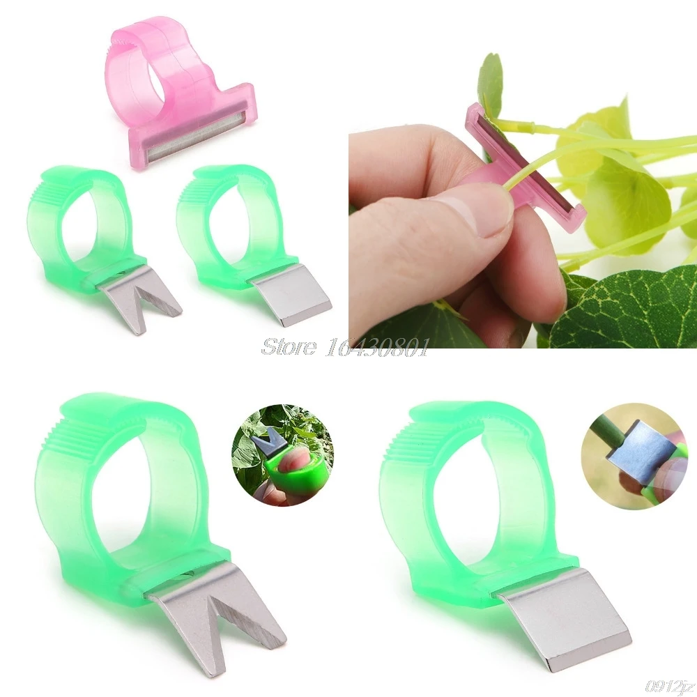 

Tomato Cucumber Grape Fruit Picking Garden Tools Blade Cutting Scissors Rings qiang