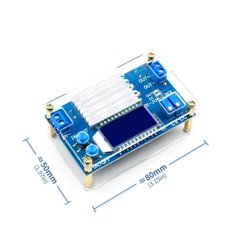 

DC 0-32V 12A Constant Voltage Current LCD digital Voltage Current Display Adjustable Buck Step Down Power Supply Module Board