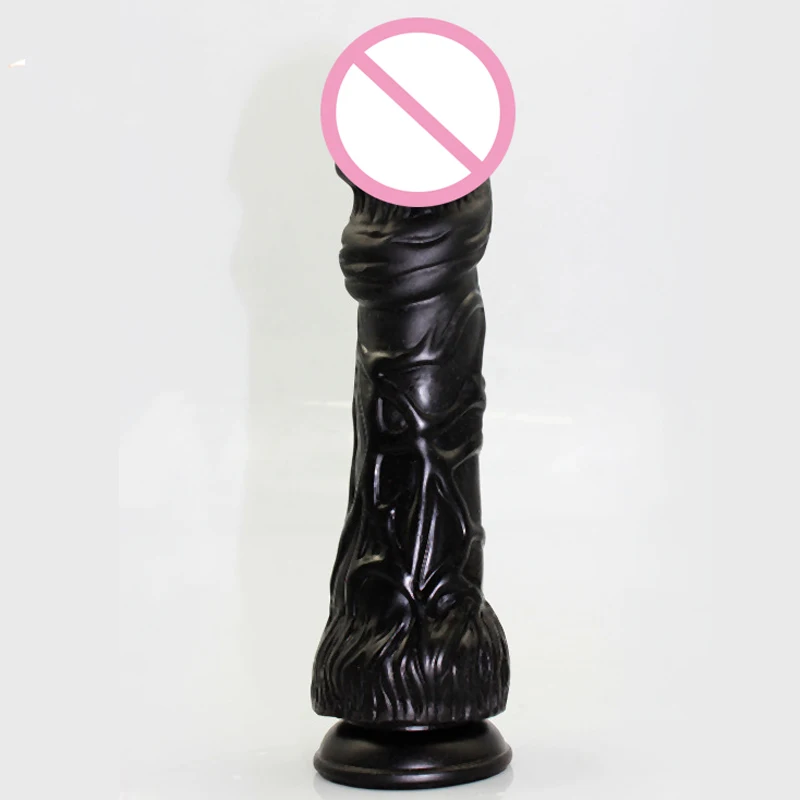 260*50mm Huge Big Black Realistic Penis Suction Cup Dildo Artificial Fake Dick Large Giant Dildos Sextoys Adults For Women