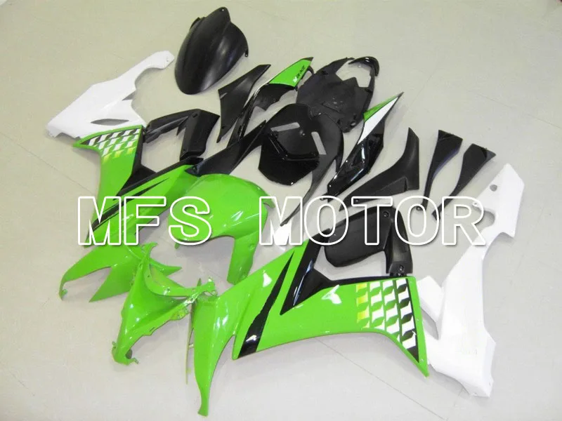 

For Kawasaki NINJA ZX10R 2008 2009 2010 08 09 10 Injection ABS Fairing Kits NINJA ZX 10R 08 09 10 - Others - Green/Black/White