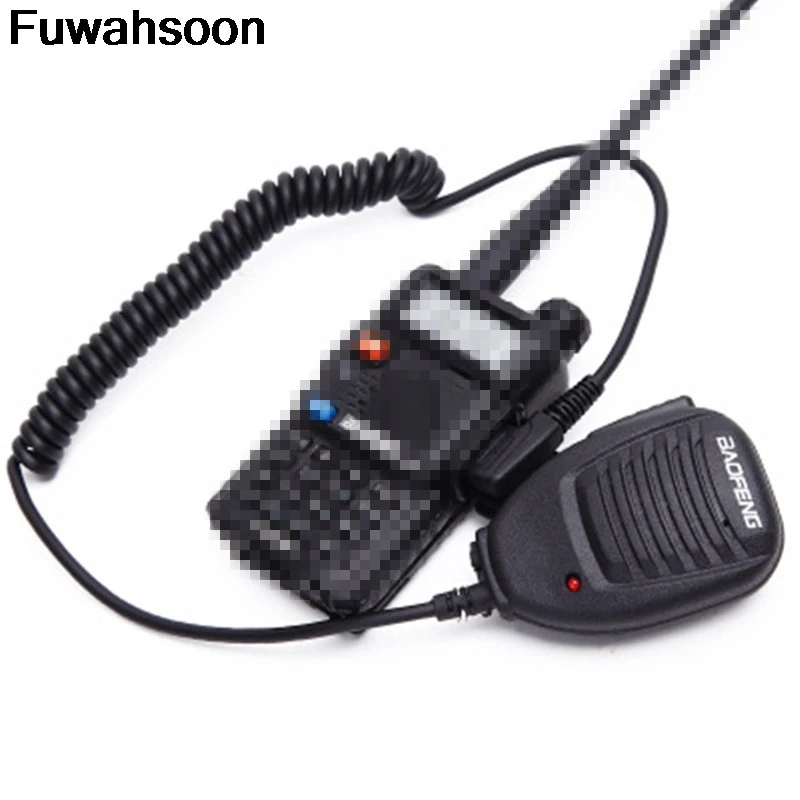 Рация Baofeng динамик микрофон для Kenwood TYT Pofung ручной UV5r UV 82 Bf 888s 888 s 5R аксессуары