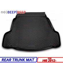 Для hyundai i40 2012-коврик для багажника сетка для предметов коврик лоток на коврике арабских цифр сетка для предметов задний коврик багажник автомобиля для укладки волос