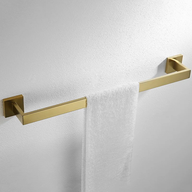 Bathroom Hardware 4-Piece Set Towel Bar Towel Ring Toilet Paper Hold Robe Hook Bathroom Accessories toilet paper holder,towel hook,bathroom hardware set,bathroom hardware accessories,clothes hook