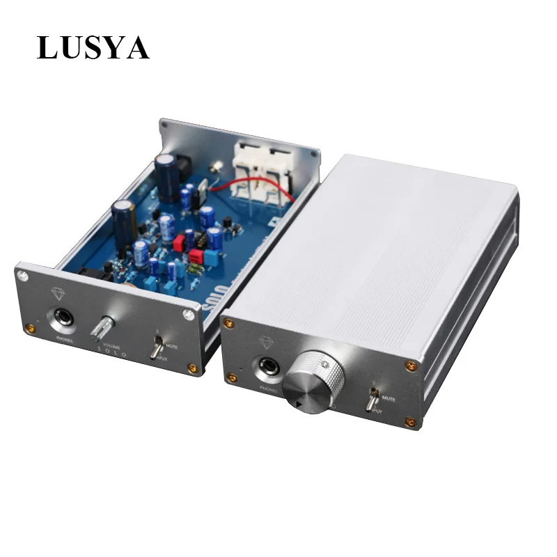 Promo  Lusya HIFI HD650 streo Headphone Amplifier 27mw Solo portable amp for Headphone impedance 16-600ohm