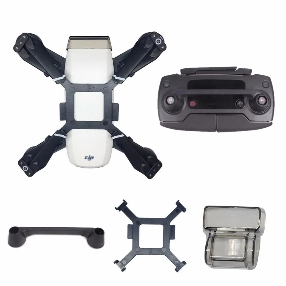 

3 Packs Accessories for DJI Spark ,Gimbal Holder Camera Lens Cover Cap,Propeller Mount Bracket and Joystick Guard Protector