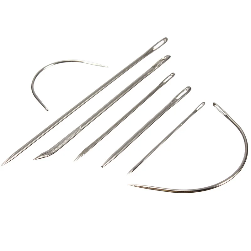 7 in 1 Durable Hand Kit Repair Sewing Needles Sacks Carpet Leather